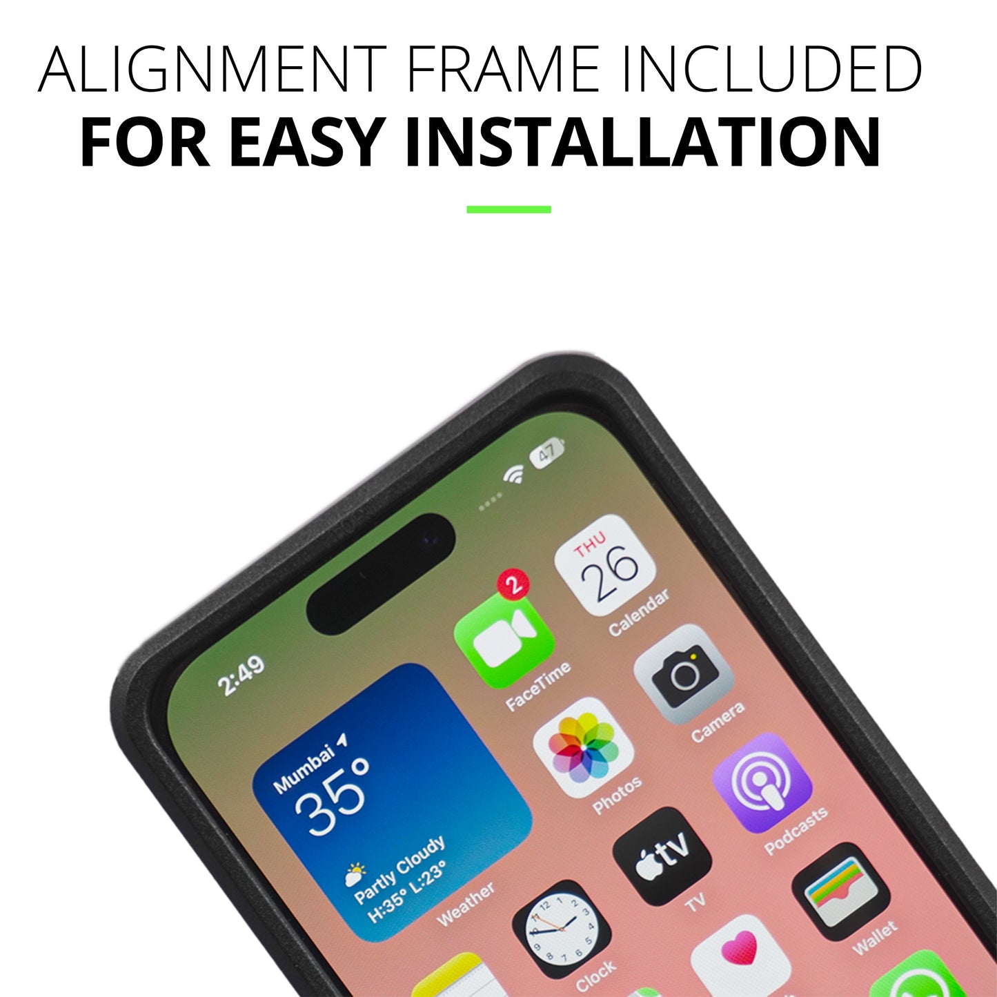 iPhone 16 ClearVue Tempered Glass