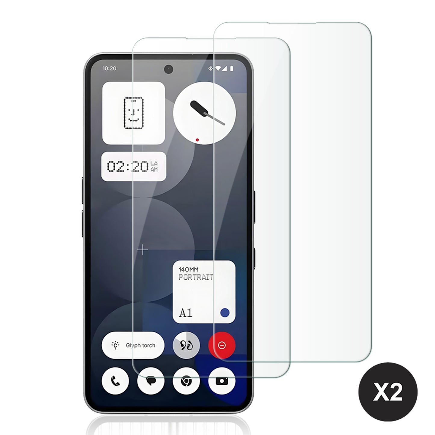 Nothing Phone 3a Easy Install Tempered Glass