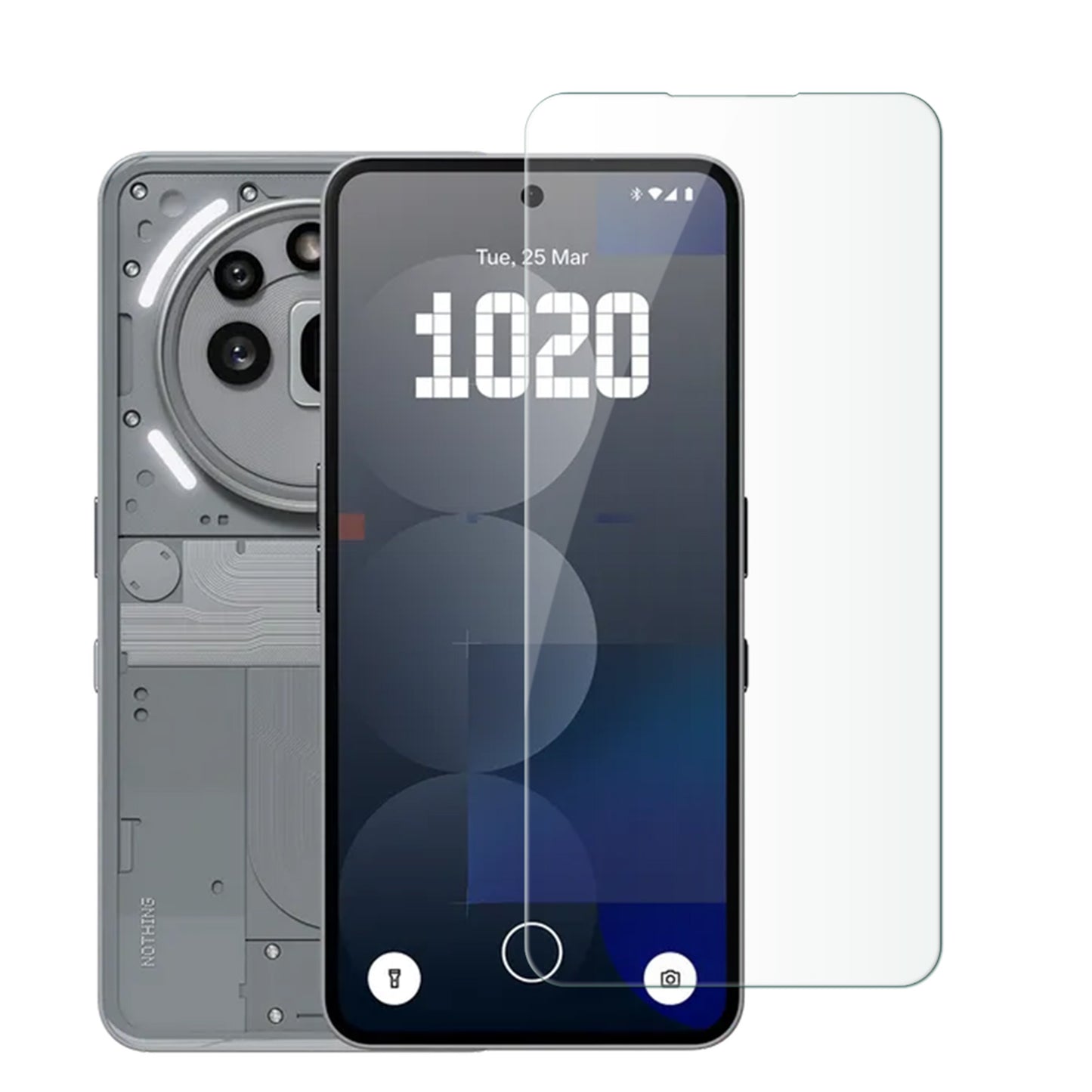 Nothing Phone 3a Pro Easy Install Tempered Glass