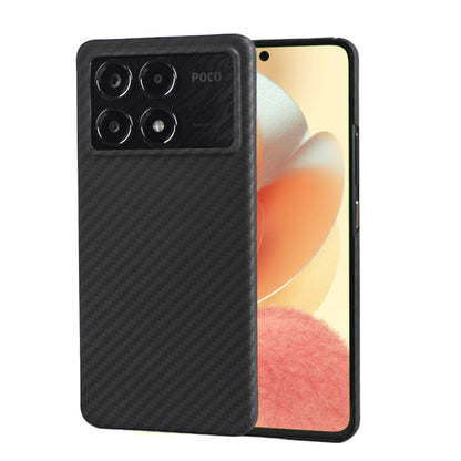 For Xiaomi Poco X6 Pro Phone Case X 6 Pro Black Silicone Soft Back Cover  Case
