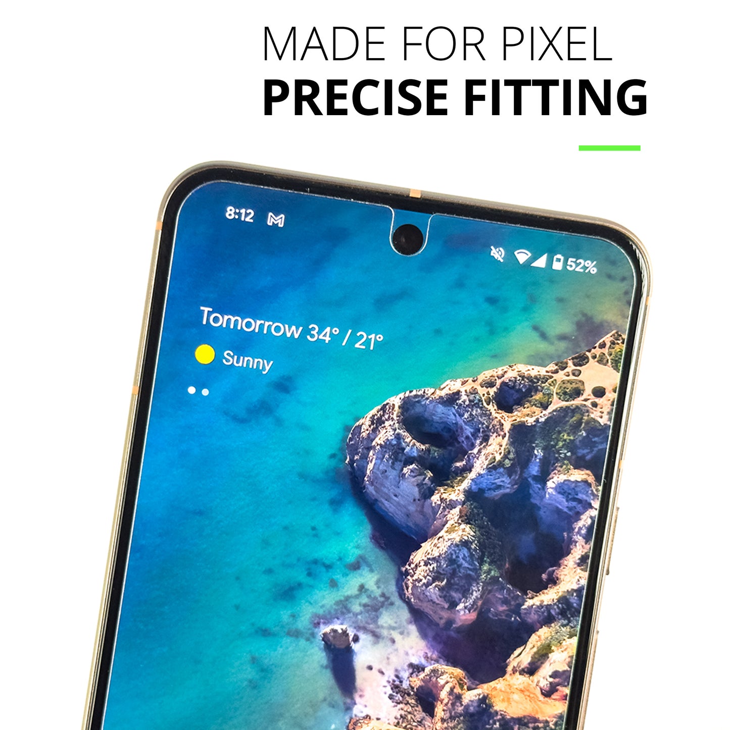 Google Pixel 8 Pro Tempered Glass/Case