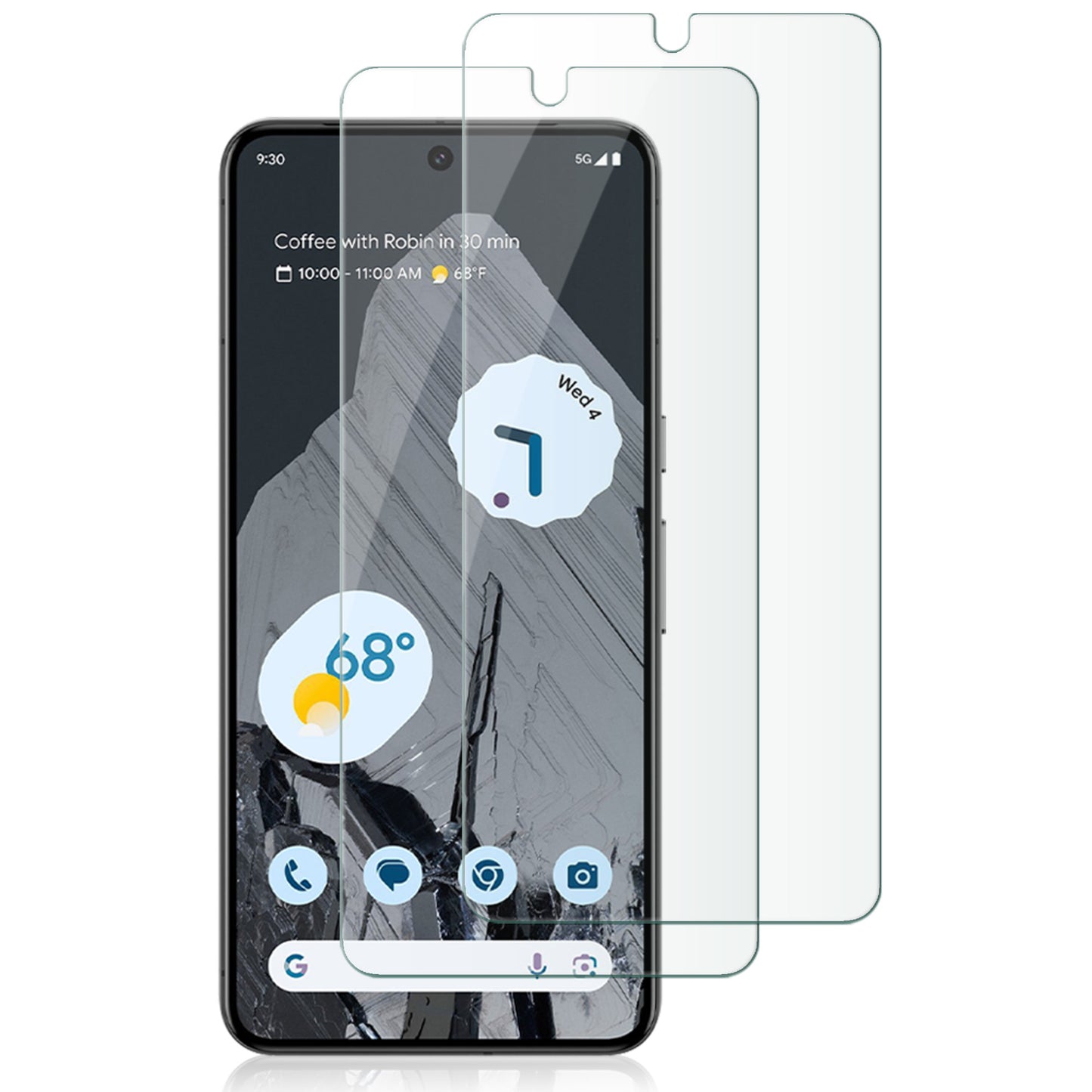 Google Pixel 8 Pro Tempered Glass/Case